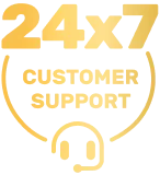 24 hours customer support